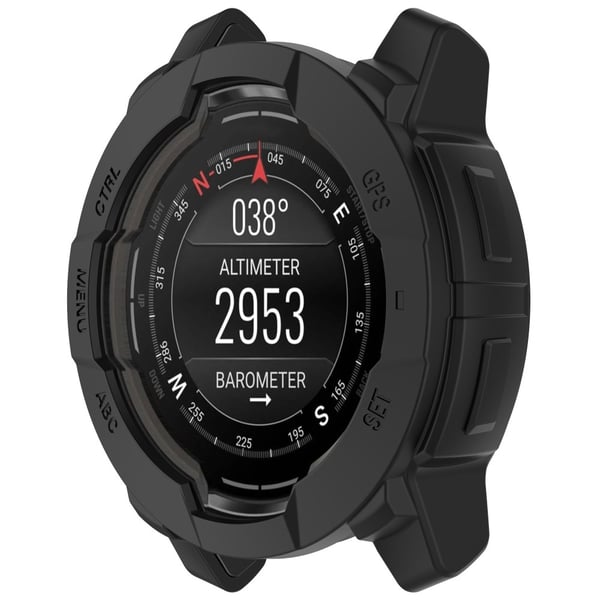 Garmin Instinct E 45 mm Skal Silikon Shockproof Svart