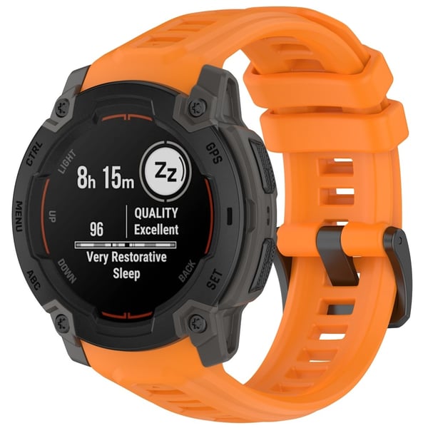 Garmin Instinct E 45 mm Klockarmband Silikon Orange