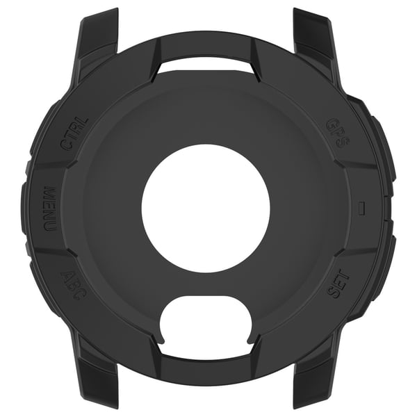 Garmin Instinct 3 50 mm Skal Silikon Shockproof Svart