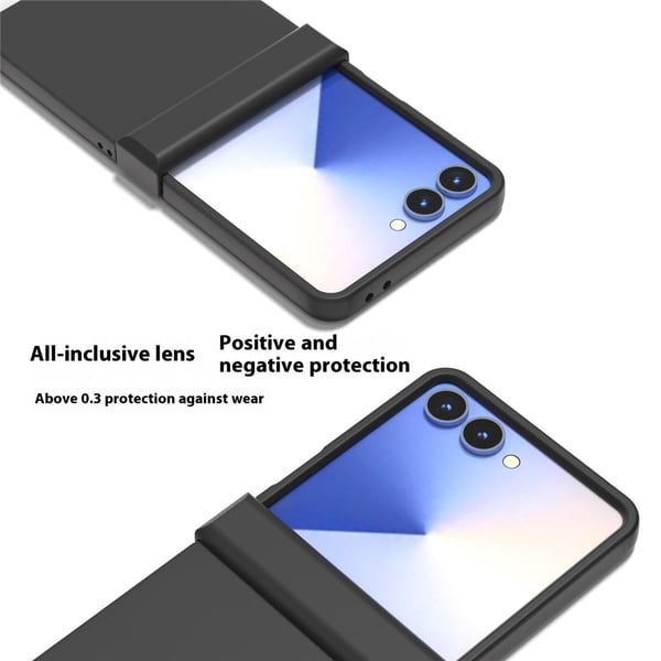 ABEEL Samsung Galaxy Z Flip 7 Skal Skin Feel Svart