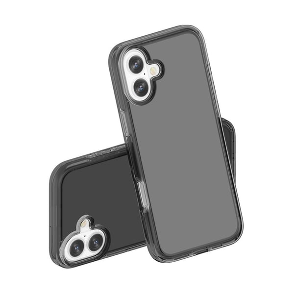 iPhone 17 Skal Shockproof Hybrid Tonad Grå