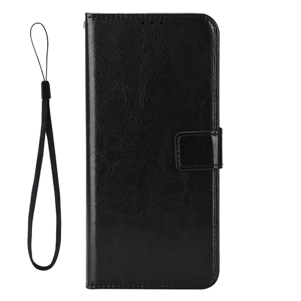 OnePlus Nord 5 5G Fodral Crazy Horse Läder Svart