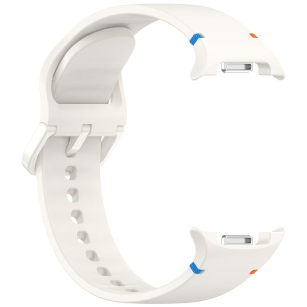 Galaxy Watch 8 46/44/40 mm Klockarmband Silkon Beige