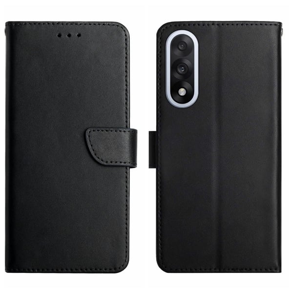 OnePlus Nord 5 5G Fodral Äkta Läder Svart
