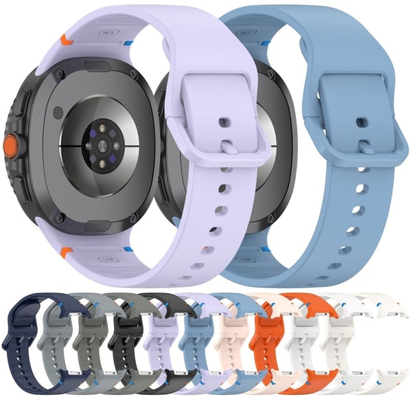 Galaxy Watch 8 46/44/40 mm Klockarmband Silkon Rosa
