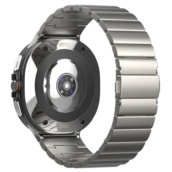 Samsung Galaxy Watch 8 46/44/40 mm Armband Metall Titanium