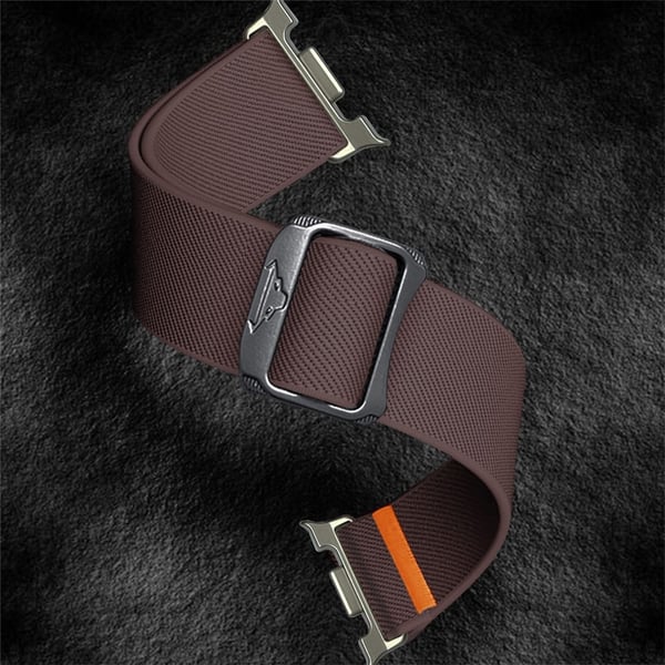 Galaxy Watch 8 46/44/40 mm Armband Justerbart Nylon Lila