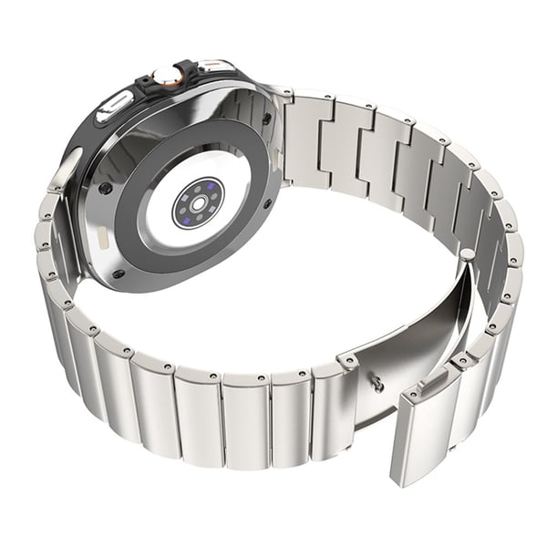 Samsung Galaxy Watch 8 46/44/40 mm Armband Metall Svart