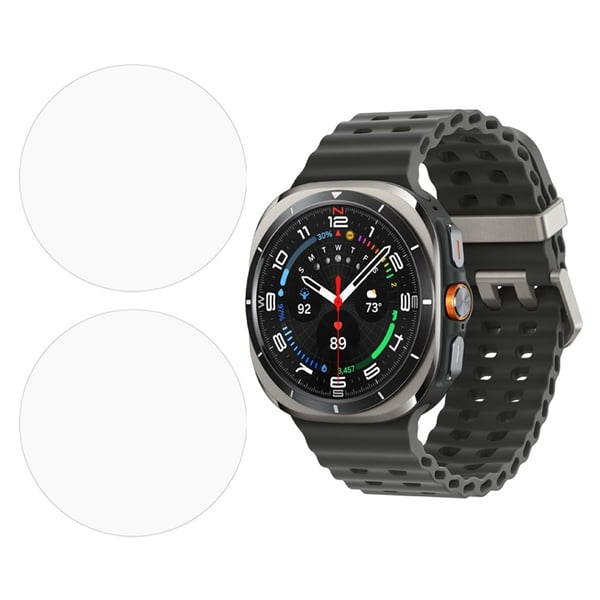 Samsung Galaxy Watch 8 46 mm 2-PACK Skärmskydd TPU