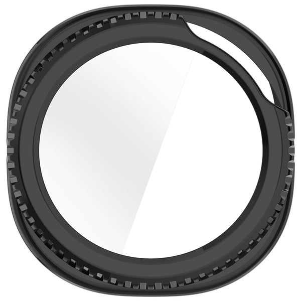 Samsung Galaxy Watch 8 46 mm Skal Med Skärmskydd Svart