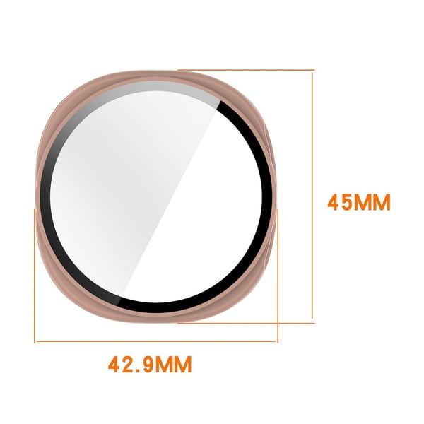 Galaxy Watch 8 40 mm Skal Med Skärmskydd Transparent