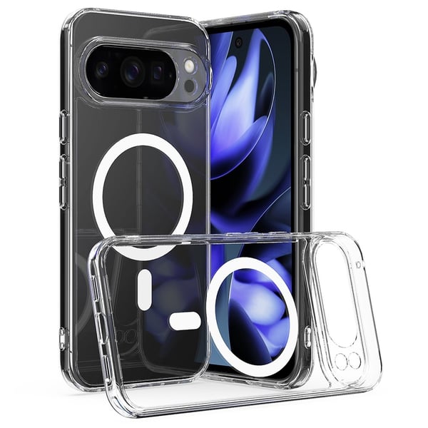 Google Pixel 10 Pro XL Skal MagSafe Hybrid Transparent