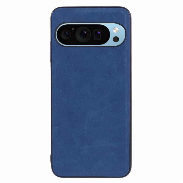 Google Pixel 10 / 10 Pro Skal Retro Läder Blå