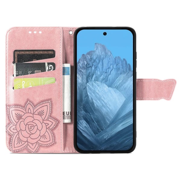 Google Pixel 10/10 Pro / 9/9 Pro Fodral Med Fjäril Tryck