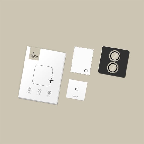 Tech-Protect iPhone 17 Linsskydd CamRing Fit+ Transparent
