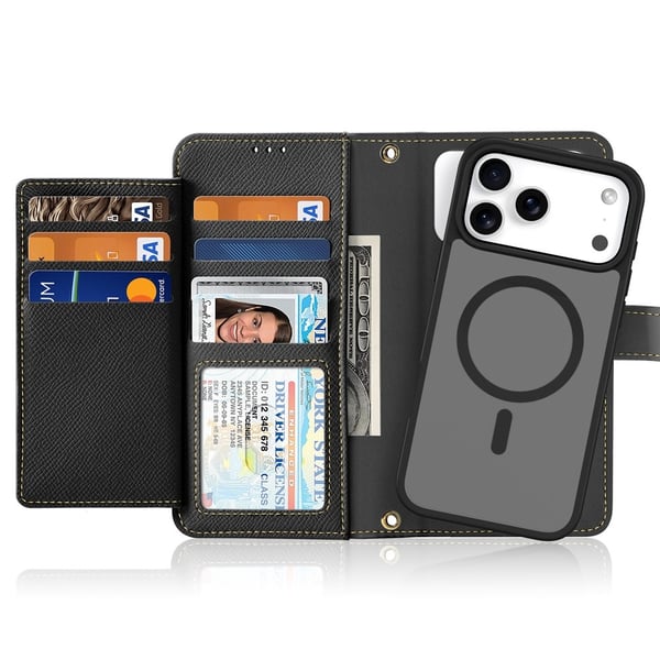 DUX DUCIS iPhone 17 Pro 2in1 Magnet Fodral Lawa Series Svart