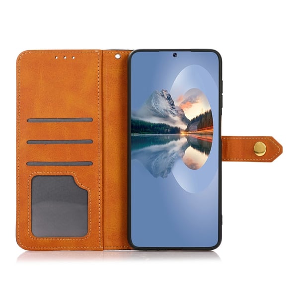 KHAZNEH iPhone 17 Pro Fodral Dual Color Brun