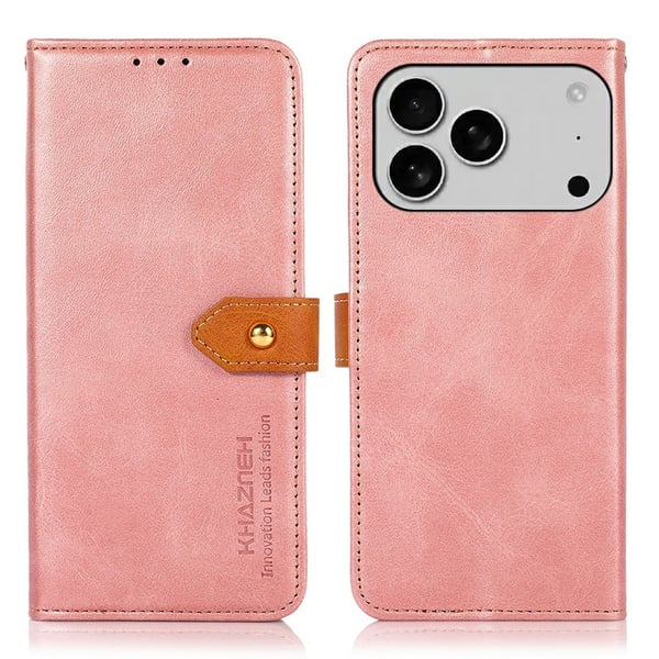 KHAZNEH iPhone 17 Pro Fodral Dual Color Roséguld