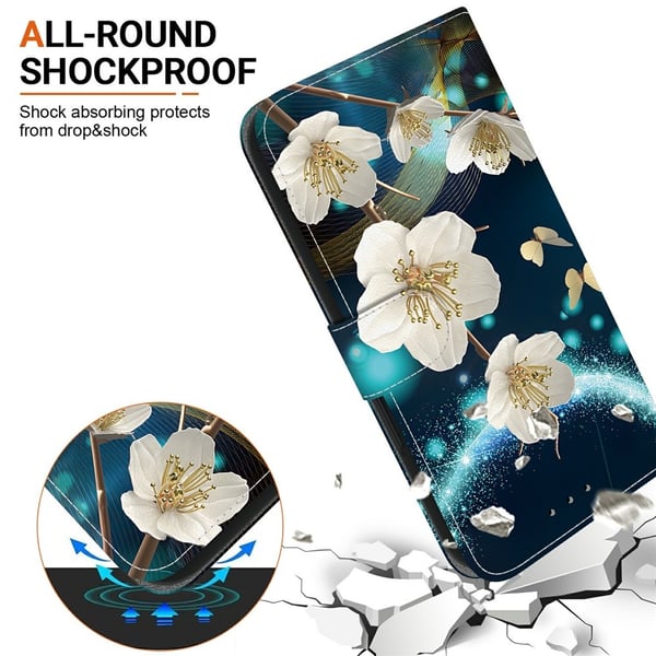 iPhone 17 Pro Fodral Med Tryck Blommor