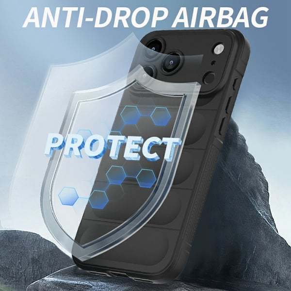 iPhone 17 Pro Skal Magic Shield Mörk Grå