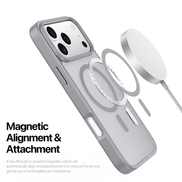 DUX DUCIS iPhone 17 Pro Max Skal MagSafe Yind Series Grå