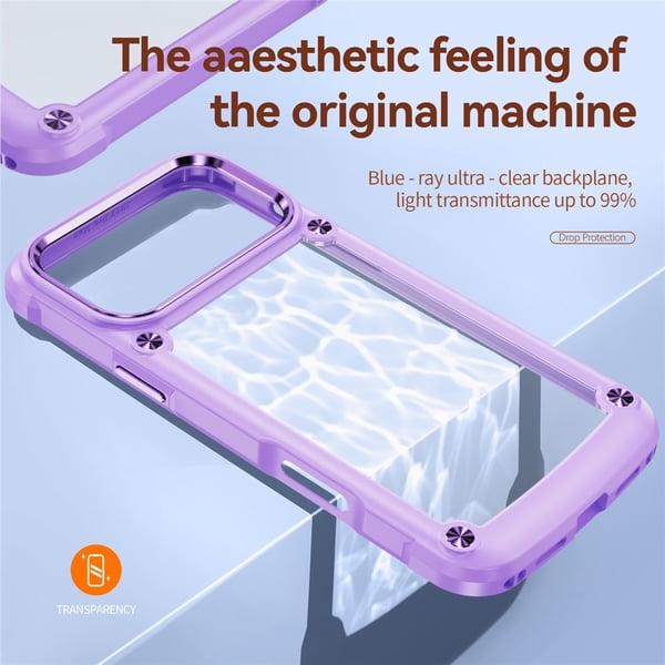 iPhone 17 Pro Max Skal Xtreme Shockproof Hybrid Lila