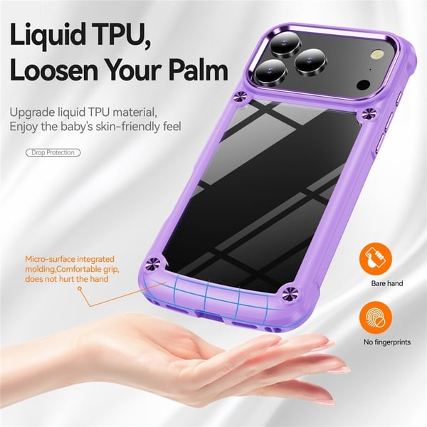 iPhone 17 Pro Max Skal Xtreme Shockproof Hybrid Lila