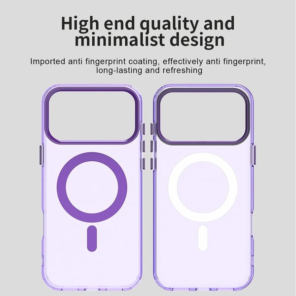 iPhone 17 Pro Max Skal MagSafe Hybrid Lila