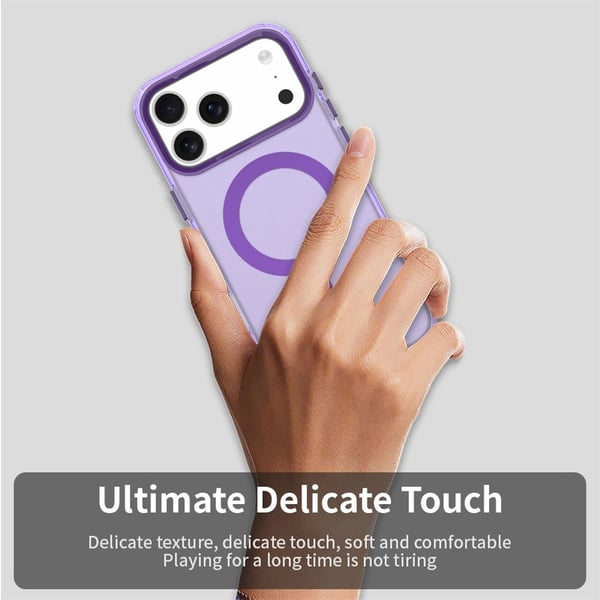 iPhone 17 Pro Max Skal MagSafe Hybrid Lila