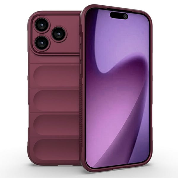 iPhone 17 Pro Max Skal Magic Shield Vinröd