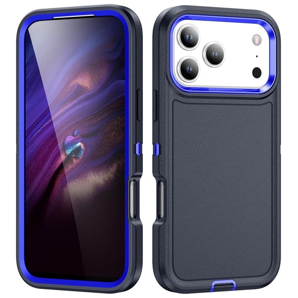 iPhone 17 Pro Max Skal Extreme Shockproof Hybrid Blå