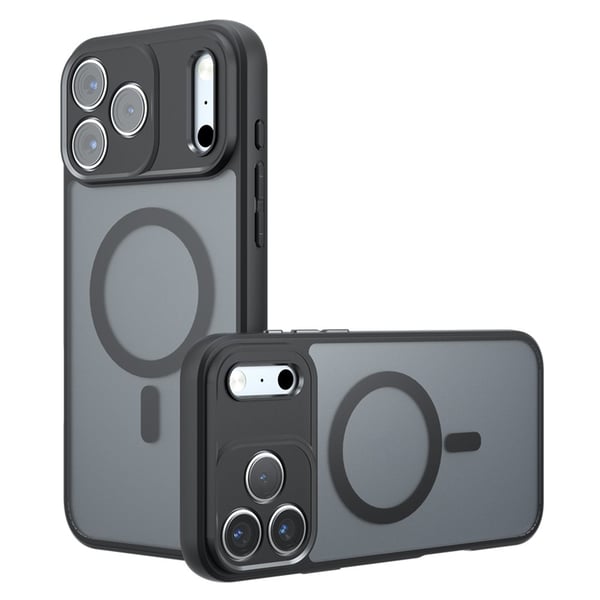 iPhone 17 Pro Max Skal MagSafe Hybrid Svart