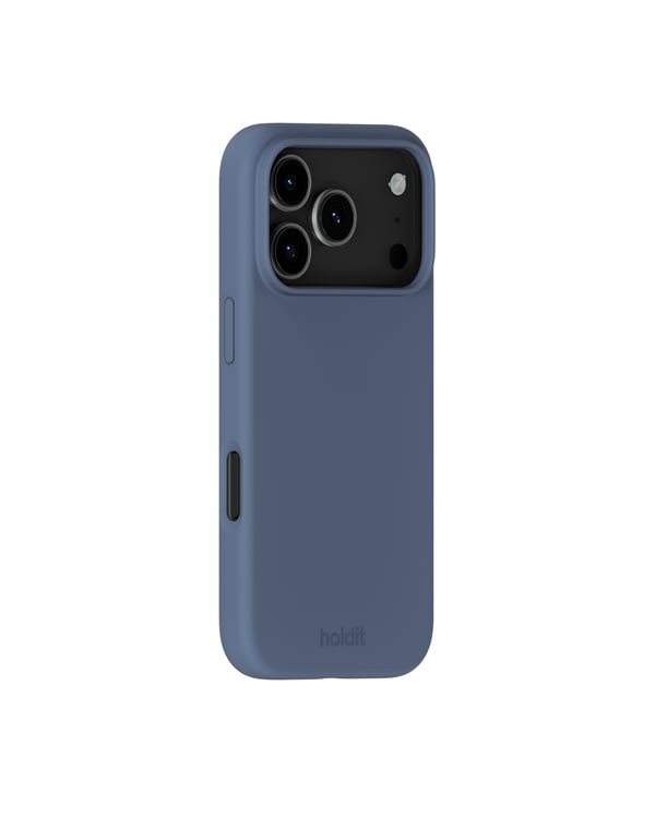 holdit iPhone 17 Pro Max Mobilskal Silikon Pacific Blue