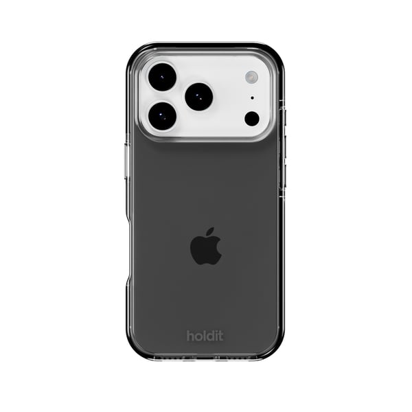 holdit iPhone 17 Pro Max Mobilskal Seethru Svart