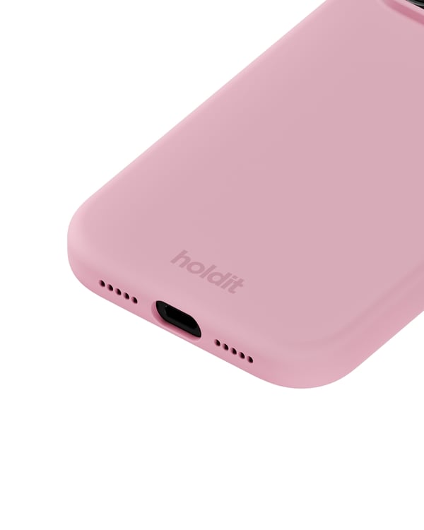 holdit iPhone 17 Pro Mobilskal Silikon Rosa