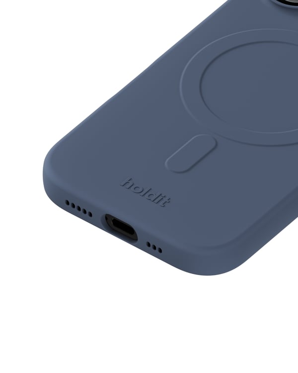 holdit iPhone 17 Mobilskal Soft MagSafe Pacific Blue
