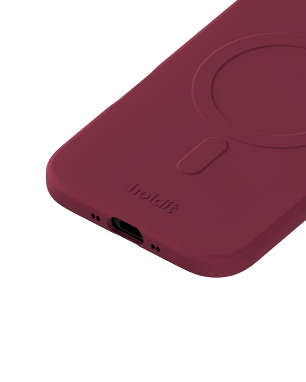 holdit iPhone Air Mobilskal Soft MagSafe Red Velvet
