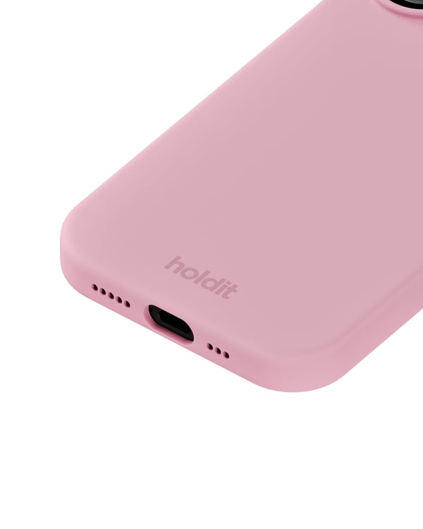 holdit iPhone 17 Mobilskal Silikon Rosa
