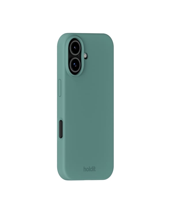 holdit iPhone 17 Mobilskal Silikon Moss Green
