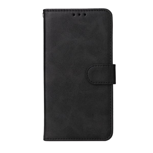 Samsung Galaxy S25 FE Plånboksfodral Läder Svart