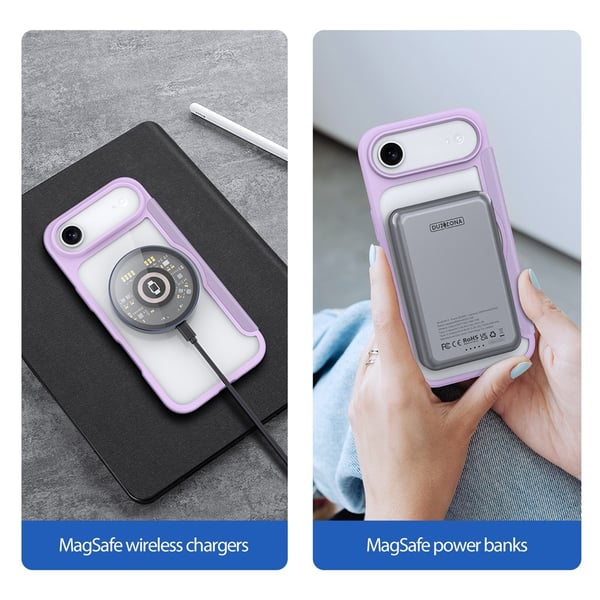 DUX DUCIS iPhone Air Fodral MagSafe Skin X Pro Lila / Rosa