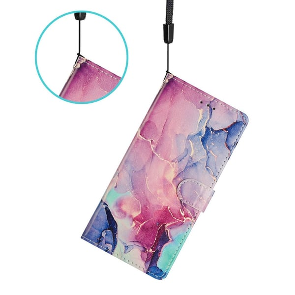 iPhone Air Fodral Med Tryck Rosa Marmor