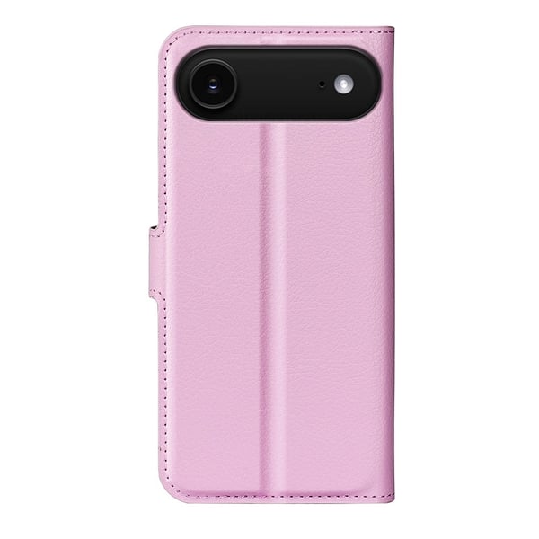 iPhone Air Fodral Litchi Läder Ljus Rosa