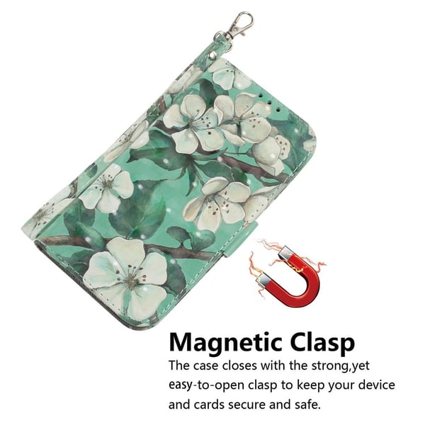 iPhone Air Fodral Med Tryck Vita Blommor