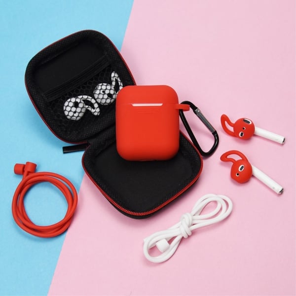 Komplett paket för dina AirPods - Svart