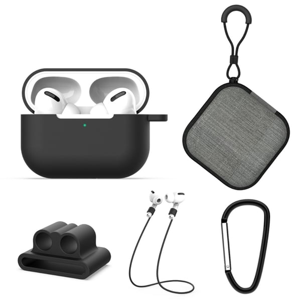 Komplett paket för dina AirPods Pro - Svart Komplett paket för dina AirPods Pro - Svart