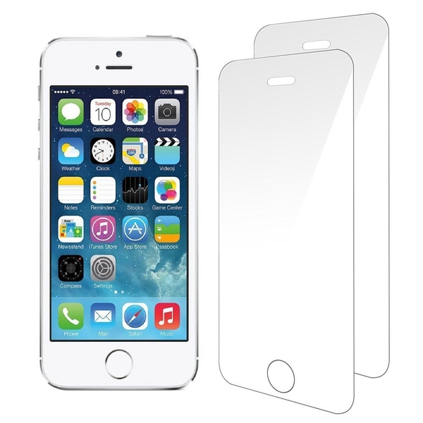 2-Pack härdat glas för iPhone 5/5S & SE 2-Pack härdat glas för iPhone 5/5S & SE