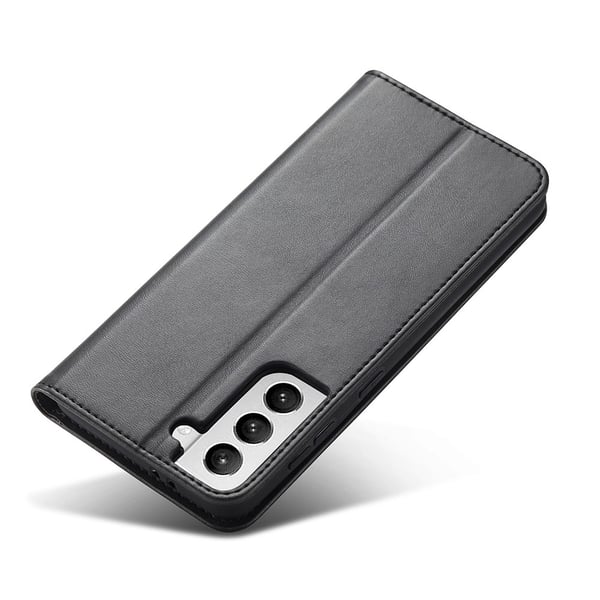 Samsung Galaxy S21 Plus - Läder Flip Fodral - Svart