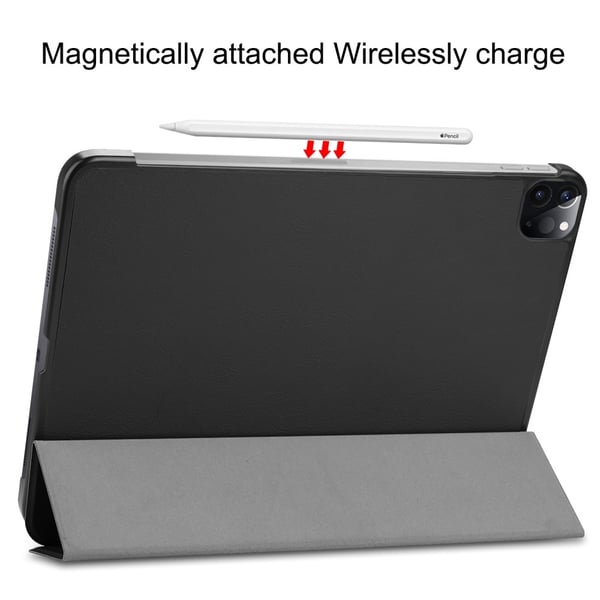 iPad Air 2026-2020 / Pro 11 Tri-Fold Fodral Svart