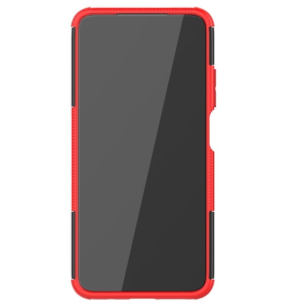 Xiaomi Redmi 9T - Ultimata Stöttåliga Skalet med Stöd - Röd